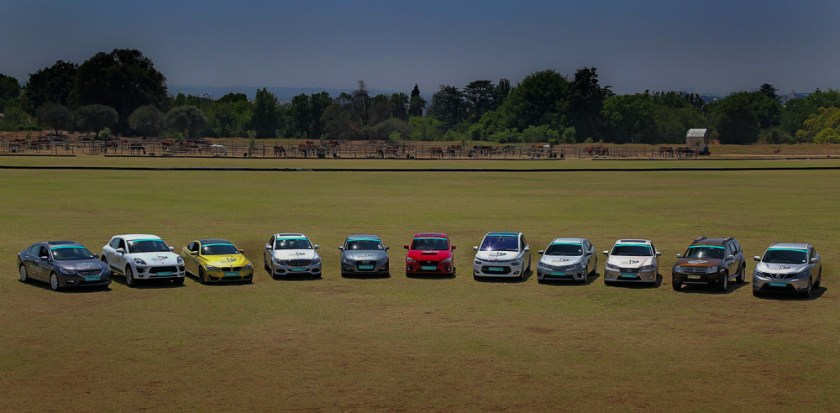 The selection of finalists in the 2014 SA Car of the Year competition.
