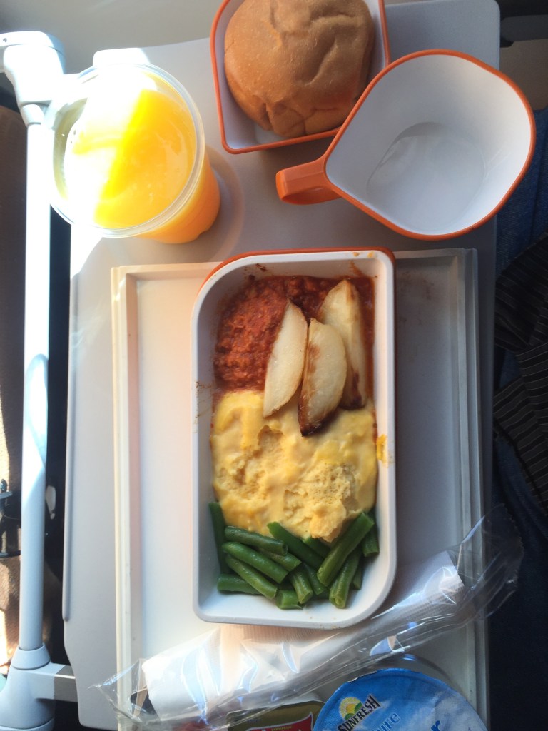 Breakfast on Singapore Airlines, from Singapore to Phuket.