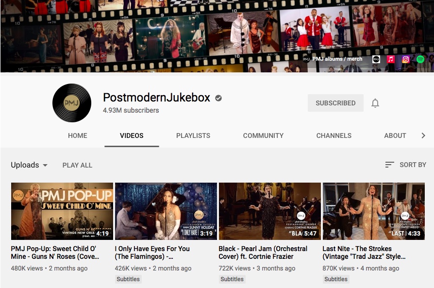 PMJ on YouTube
